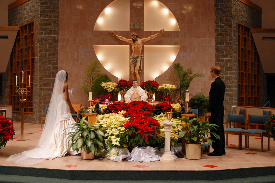 St Matthews Catholic Church Wedding